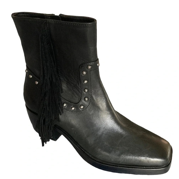 Sam Edelman Bernie Black Bootie  Sz: 6 - Picture 4 of 10